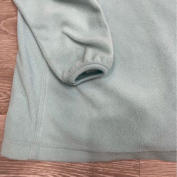 Columbia Pastel Blue Fleece Warm Ligthweight Pullover Sweater Sports Sweater Ski - Picture 4 of 6